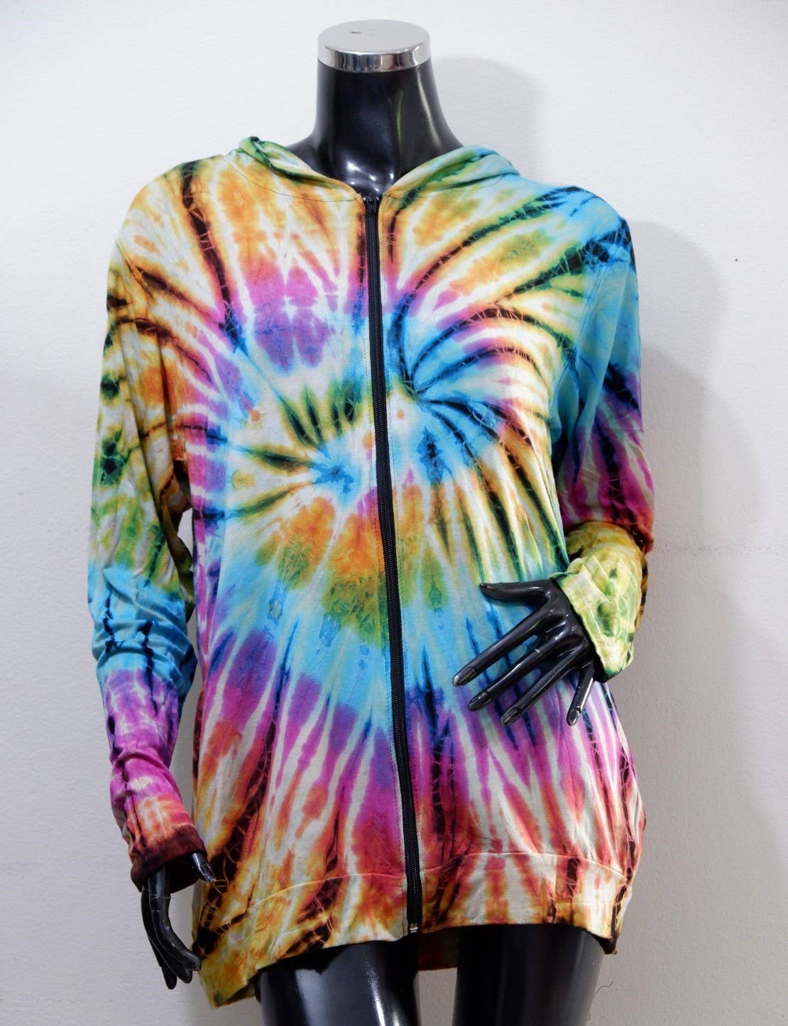 Rising International Inc - Tie Dye Hoodies Zip Jacket KTP2123