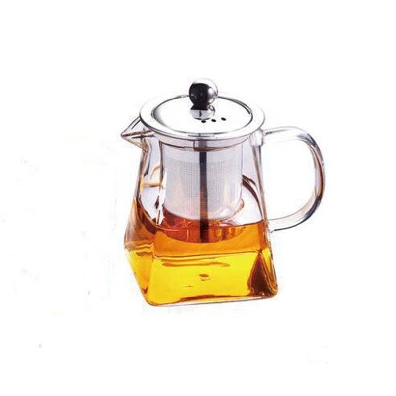 Glass Teapot With Stainless Steel Infuser and Lid 32oz