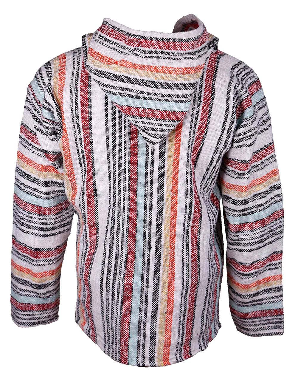 Baja Joy High-Quality Pull-Over Hoodie Jacket Pastel Sunrise