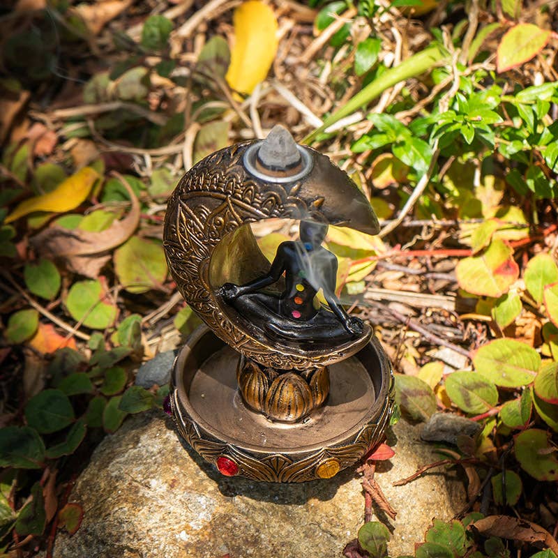 15399 Chakra Backflow Incense Holder