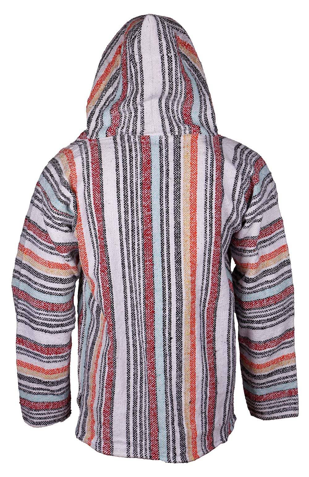 Baja Joy High-Quality Pull-Over Hoodie Jacket Pastel Sunrise