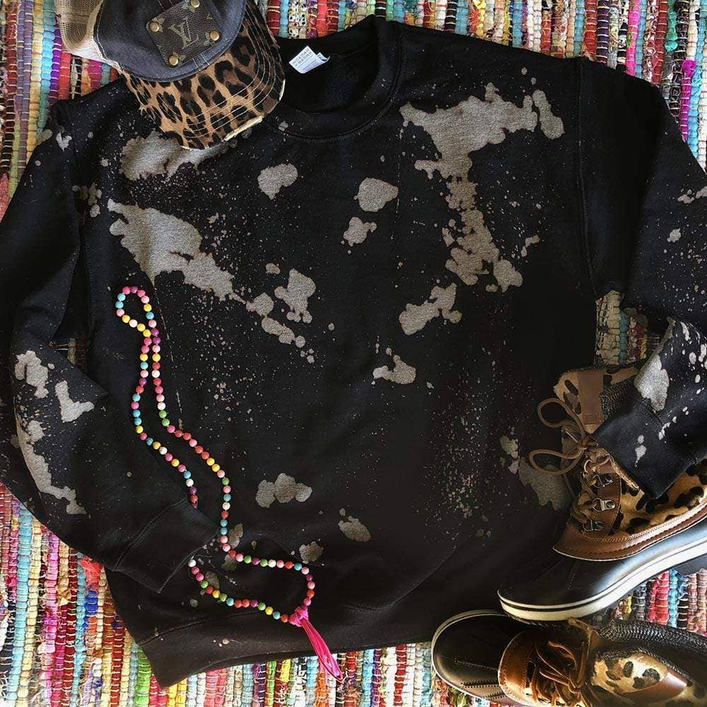THE LATTIMORE CLAIM - Hug Dealer - Black Sweatshirt