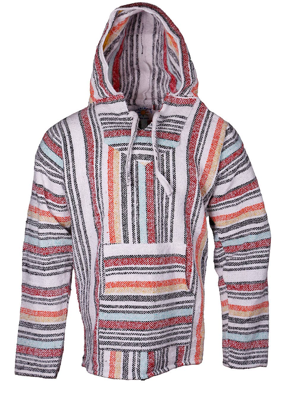 Baja Joy High-Quality Pull-Over Hoodie Jacket Pastel Sunrise