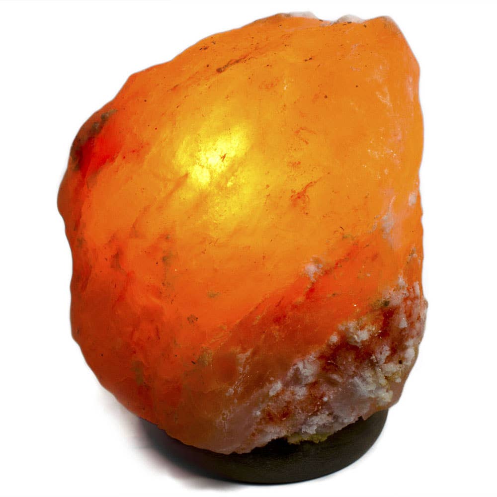 Fantasia Mining - 2-3Kg Salt Lamp - 4-6 lbs avg. - Cord, Bulb, Dimmer