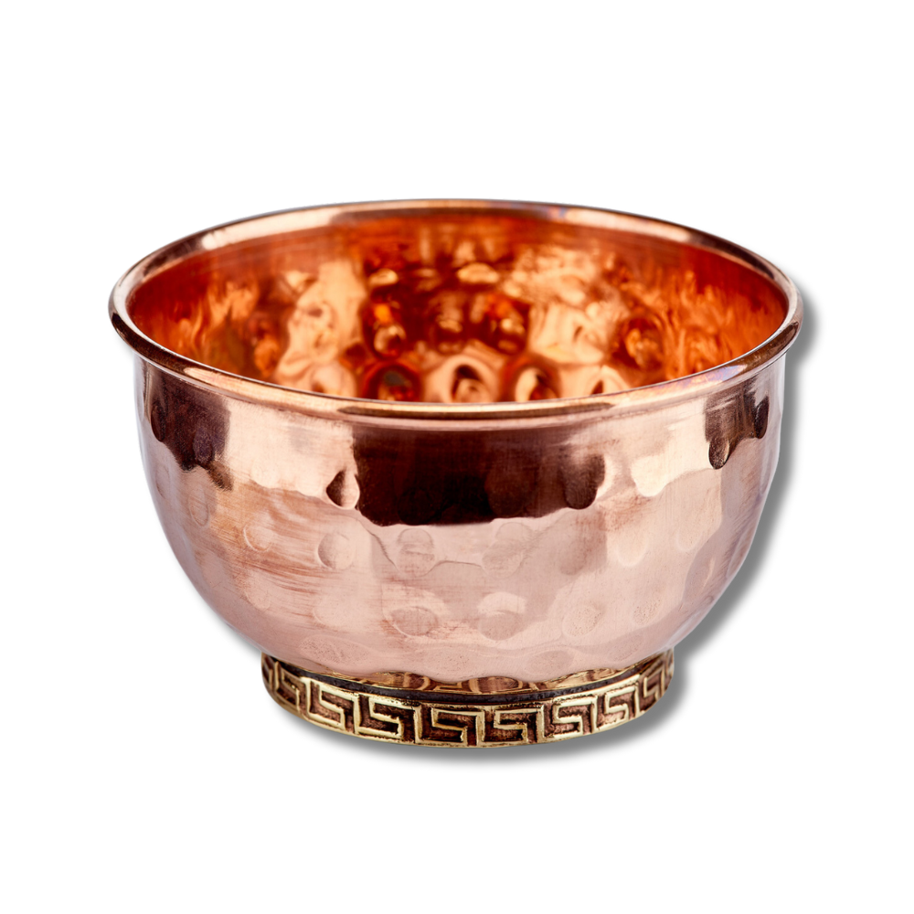 Copper Bowl - Plain, Natural Finish