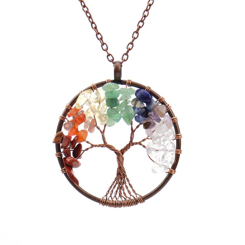 Gypsy Soul - Spirit Tree Bronze Necklace - 12 necklaces