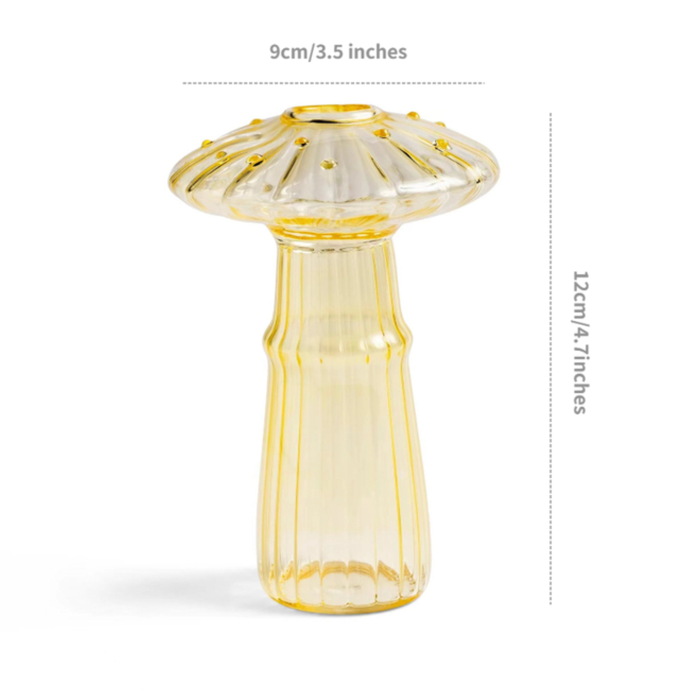 IVORE.GROUP - Mini Glass Mushroom Bud Vase