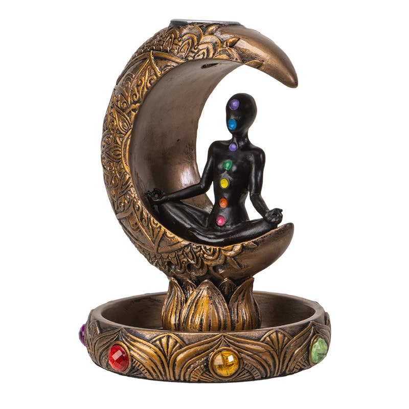 15399 Chakra Backflow Incense Holder