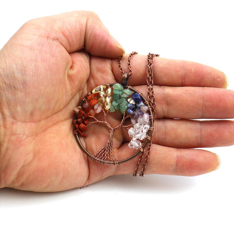 Gypsy Soul - Spirit Tree Bronze Necklace - 12 necklaces