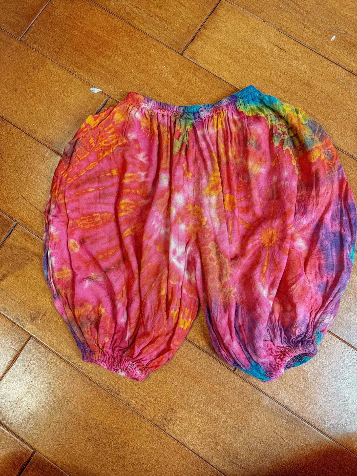Baby Youth Kids Hippie Boho Tie Dye Pants, Children's Pants