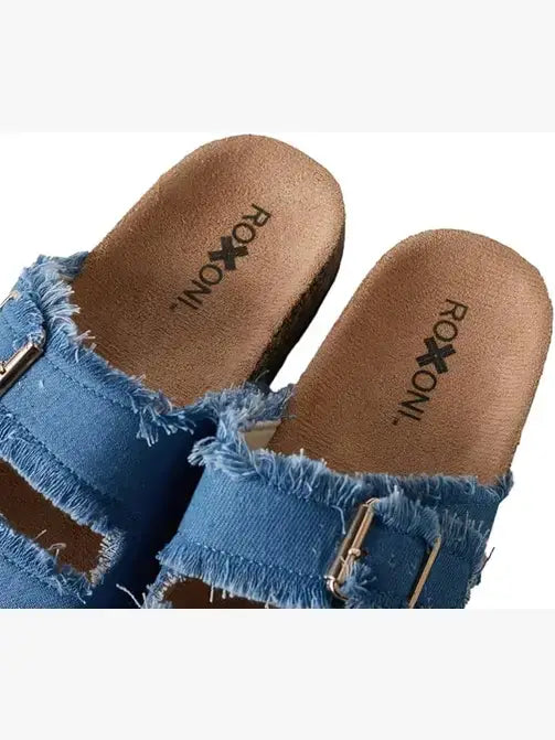 Women's Comfort Flat Sandals Double Buckle Adjustable Straps (Copy)