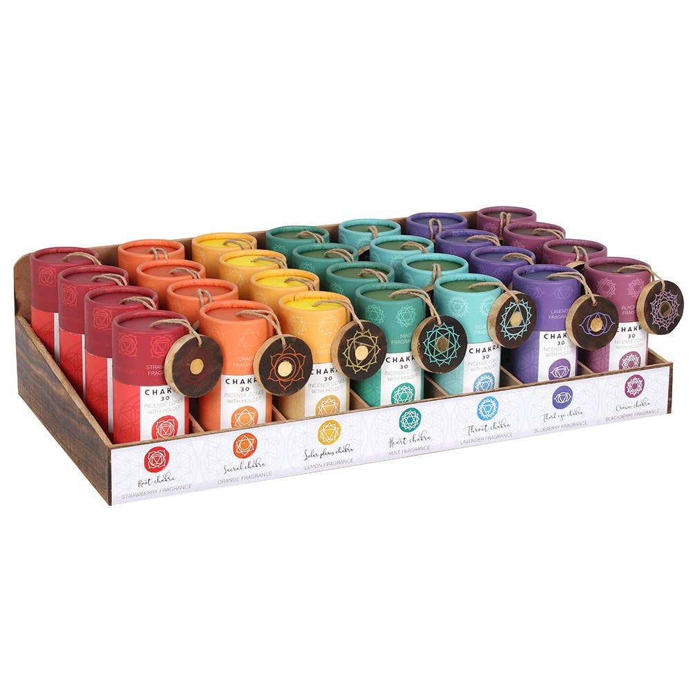 Seven Chakra Cone Incense