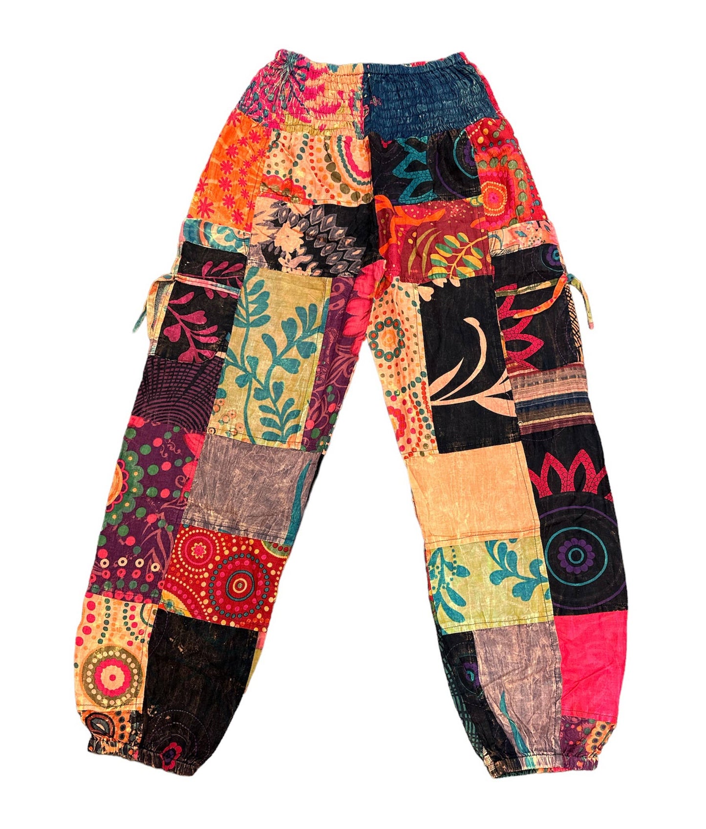 Rising International Inc - Himalayan Orange Floral Pants HF02