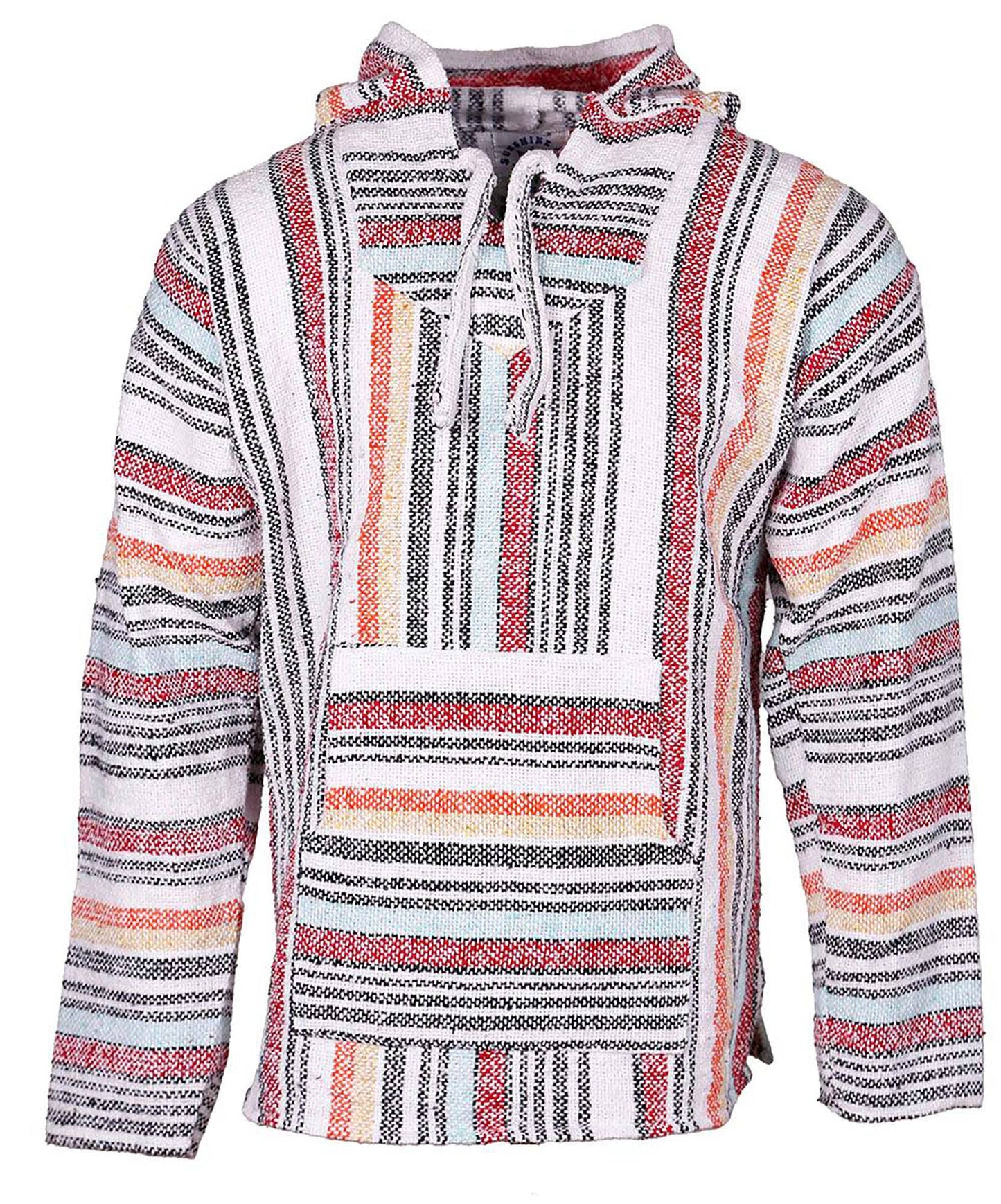 Baja Joy High-Quality Pull-Over Hoodie Jacket Pastel Sunrise