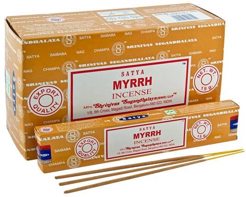 Designs by Deekay Inc. - Satya - Myrrh Incense Sticks (15 g.)
