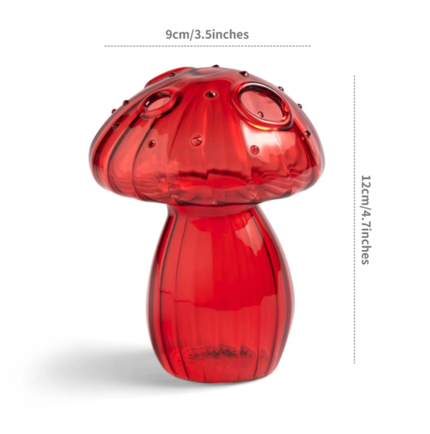 IVORE.GROUP - Mini Glass Mushroom Bud Vase