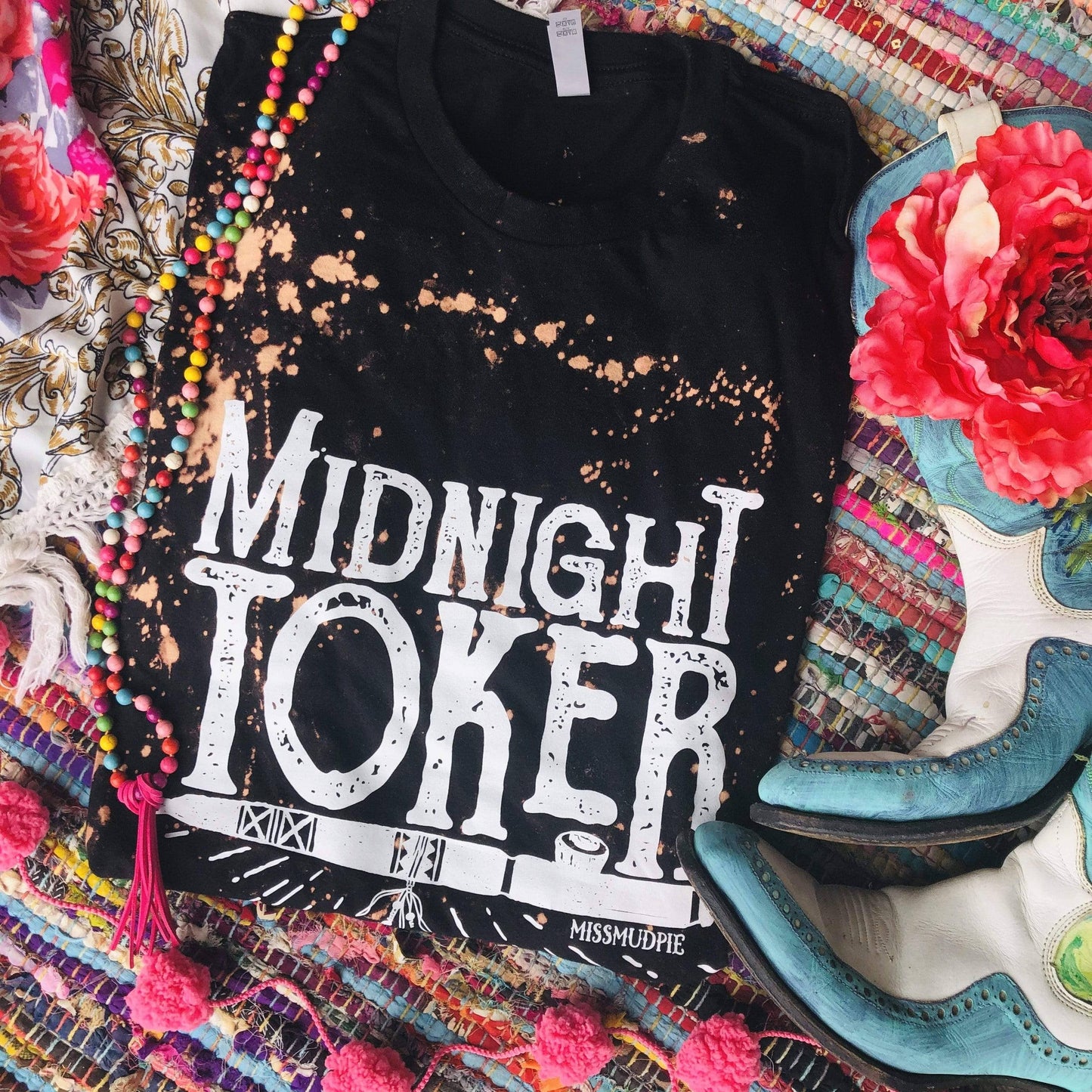 THE LATTIMORE CLAIM - Midnight Toker - Black Bleached