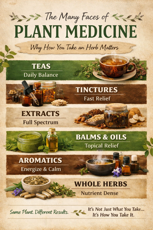 🌿 The Many Faces of Plant Medicine