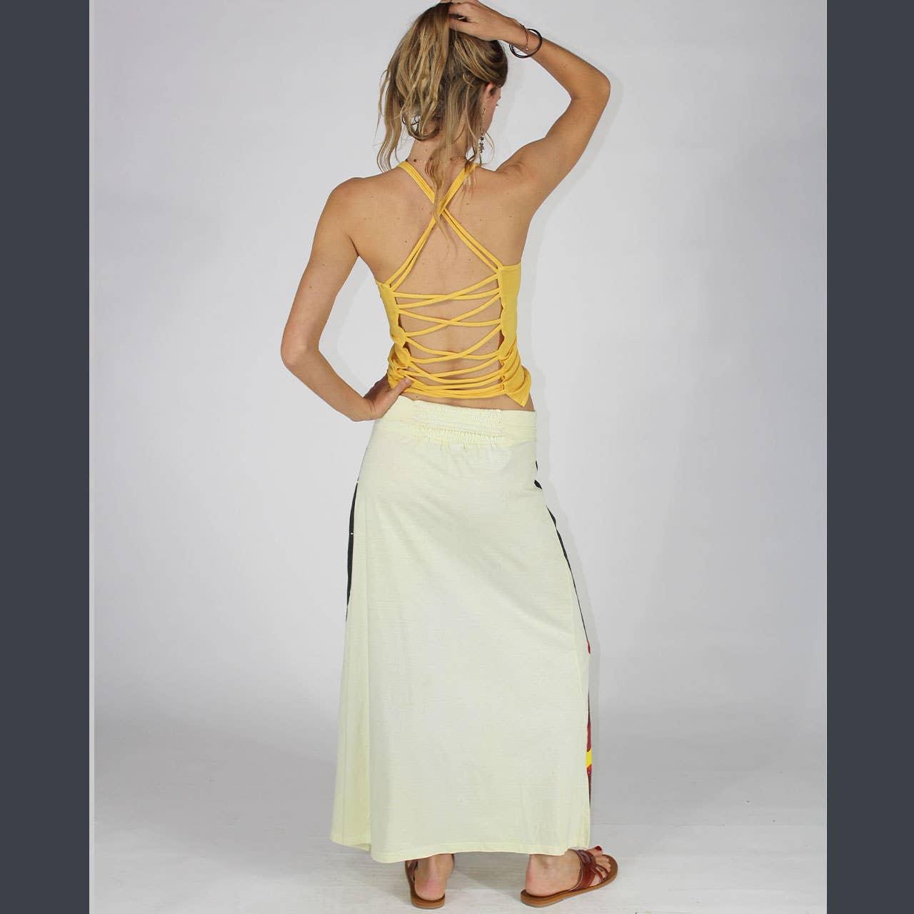 Jayli Clothing - Psychedelic Journey Maxi Skirt