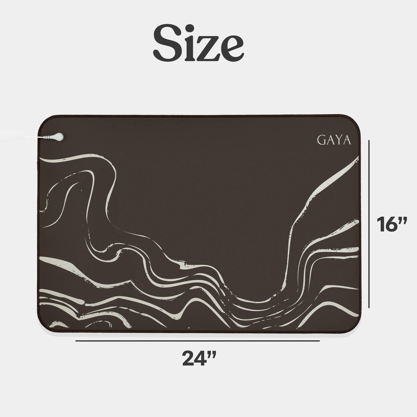 GAYA - Grounding Mat - Improve Sleep & Reduce inflammation, Natural