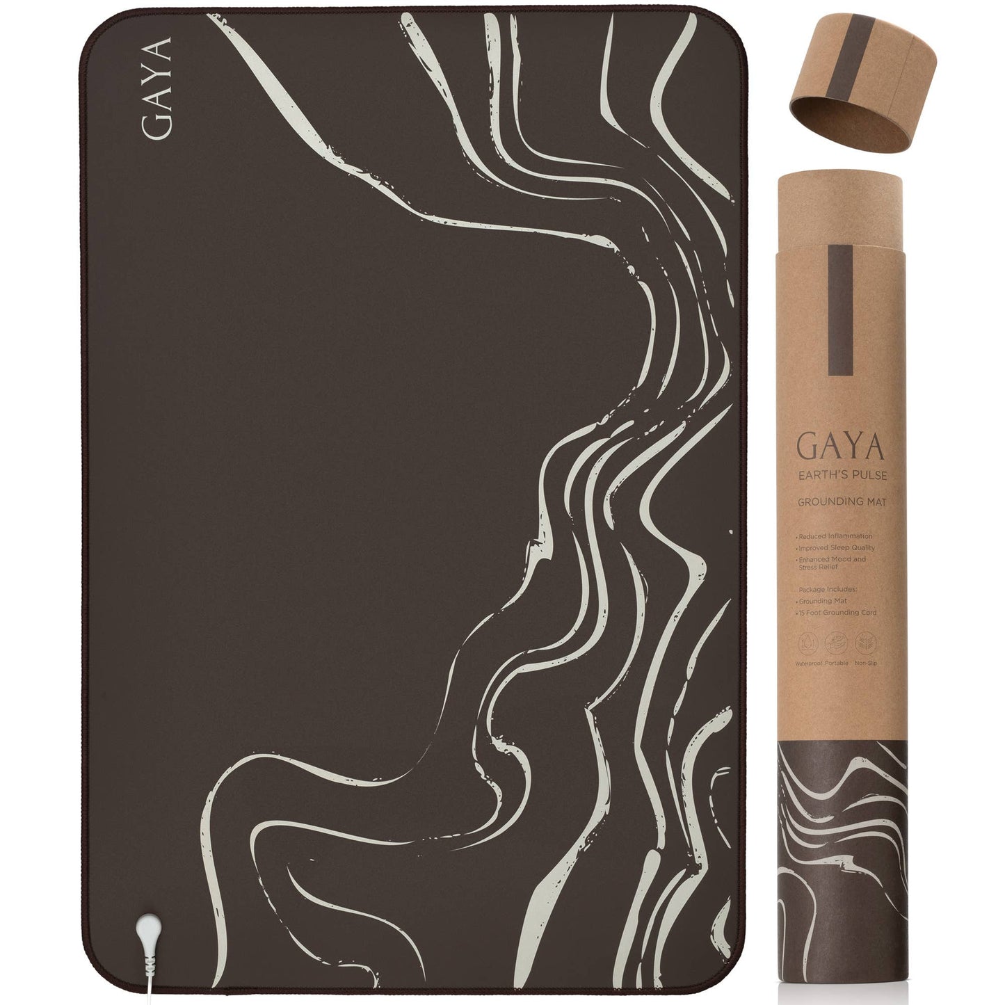 GAYA - Grounding Mat - Improve Sleep & Reduce inflammation, Natural