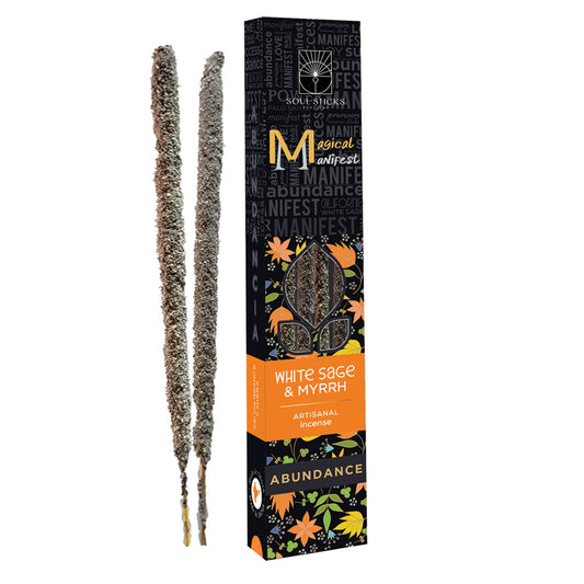 Designs by Deekay Inc. - Abundance White Sage Myrrh Magical Manifest Incense Sticks