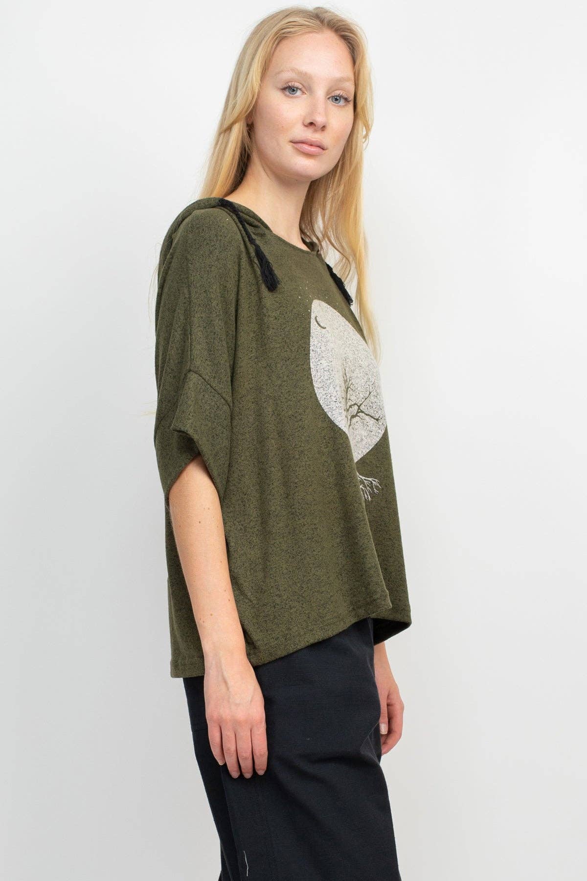 Lakhays Collection Inc. - Lunar Tree of Life Oversize Soft Sweater