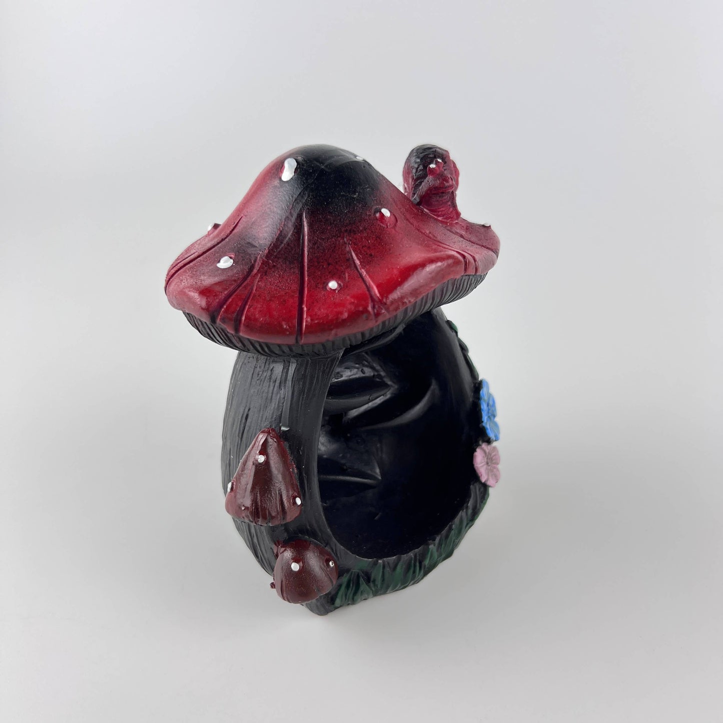 GREENROOTS USA LLC - MUShroom Backflow Cone Incense Burner 5"H X 3"W (Style #2)