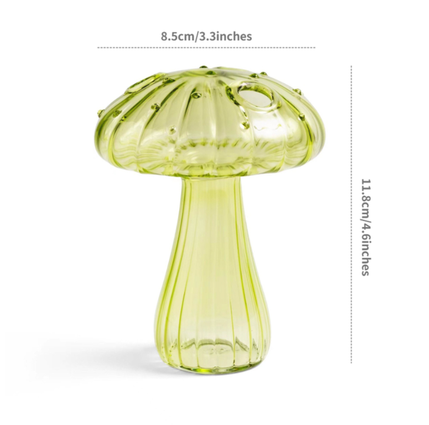IVORE.GROUP - Mini Glass Mushroom Bud Vase