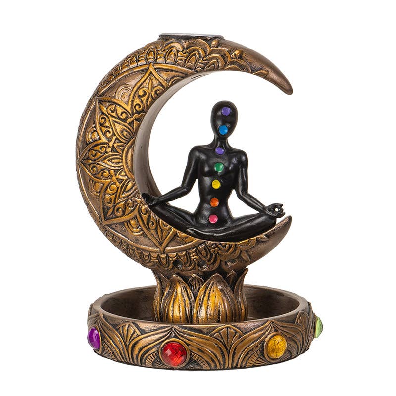 15399 Chakra Backflow Incense Holder