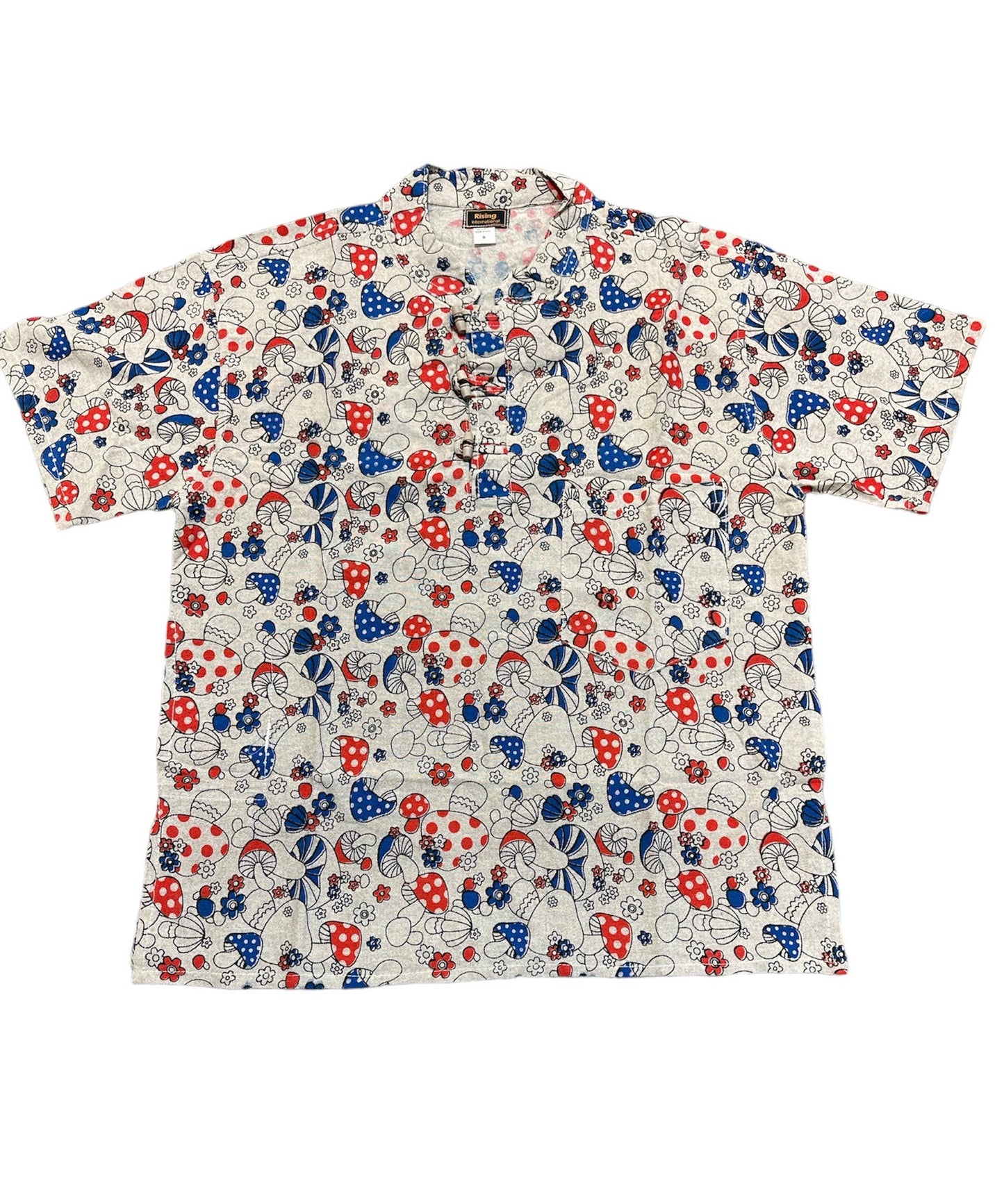 Mushroom Button up Half Sleeve Kurta Shirt DT64