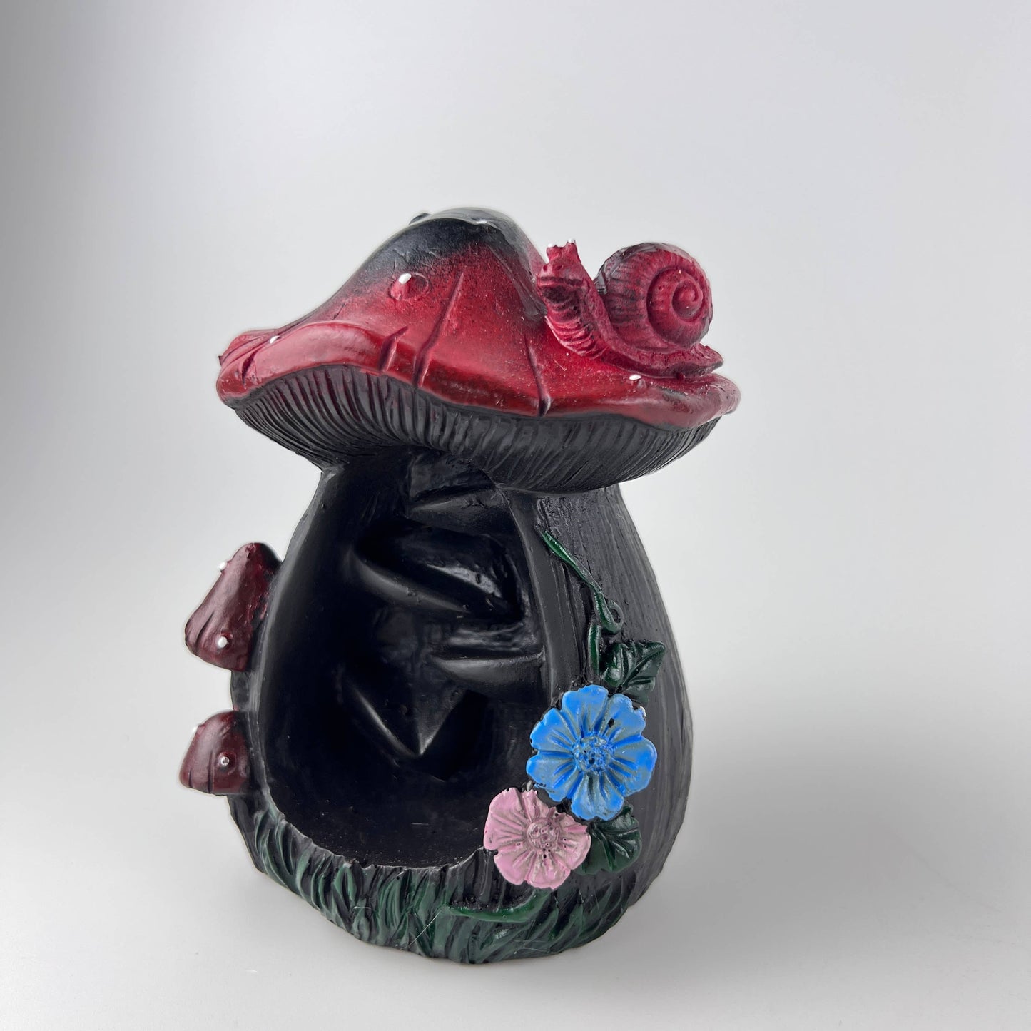 GREENROOTS USA LLC - MUShroom Backflow Cone Incense Burner 5"H X 3"W (Style #2)