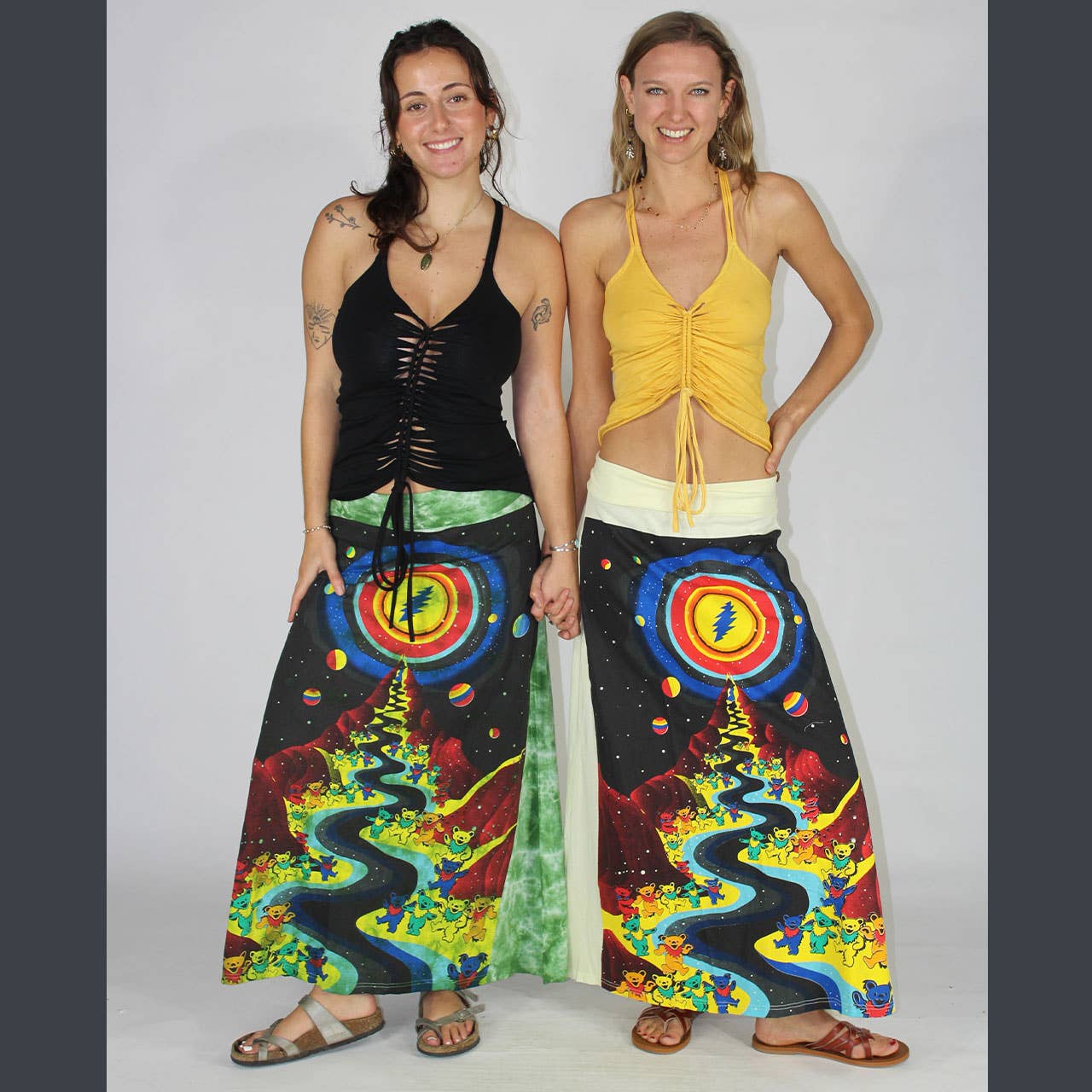 Jayli Clothing - Psychedelic Journey Maxi Skirt