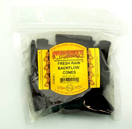 Fresh Rain Back Flow Incense Cones