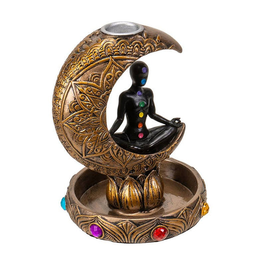 15399 Chakra Backflow Incense Holder