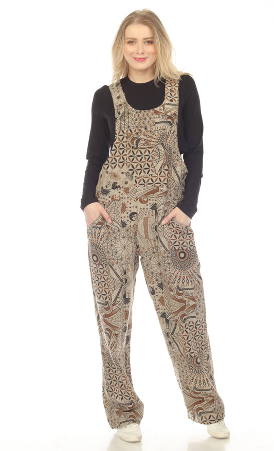 Cotton Multi Grey Jumpsuit Overall NC2018