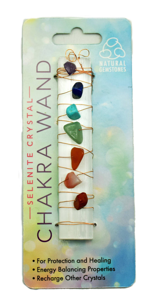 Fantasy Gifts - Selenite Crystal Chakra Wand