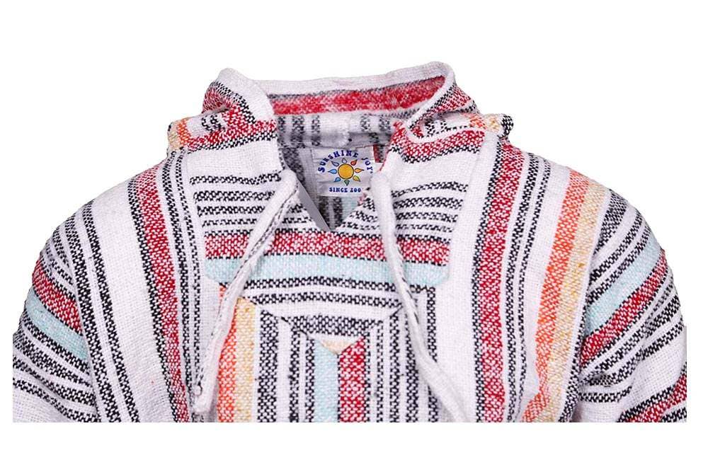 Baja Joy High-Quality Pull-Over Hoodie Jacket Pastel Sunrise
