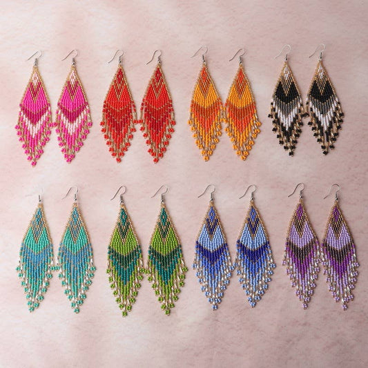 Gypsy Soul - Miyuki Soul Flow Earrings - 6 Pairs