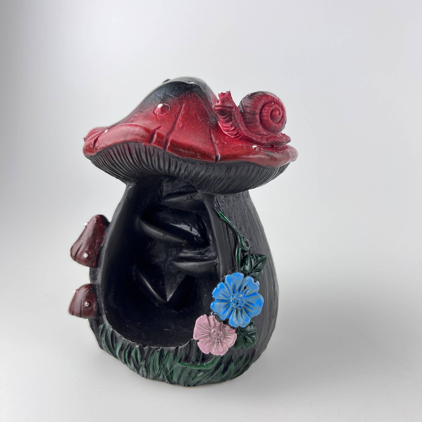 GREENROOTS USA LLC - MUShroom Backflow Cone Incense Burner 5"H X 3"W (Style #2)