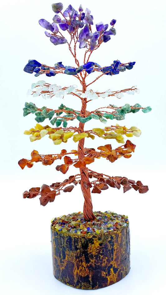 Fantasy Gifts - Chakra Crystal Tree with Genuine stones