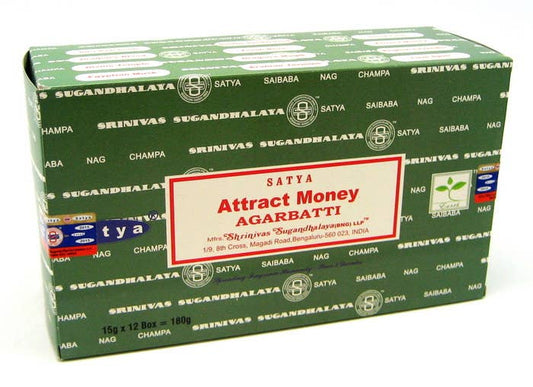 Designs by Deekay Inc. - Satya - Attract Money Incense Sticks (15 g.)