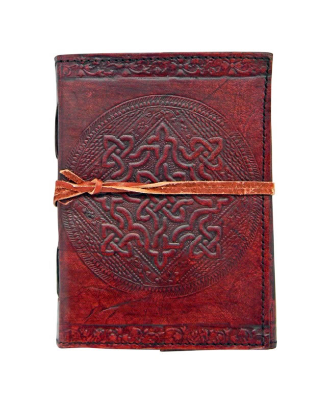 Fantasy Gifts - Celtic Knot Leather Journal