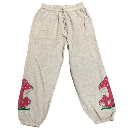 Cotton Mushroom Trouser Pant D2127