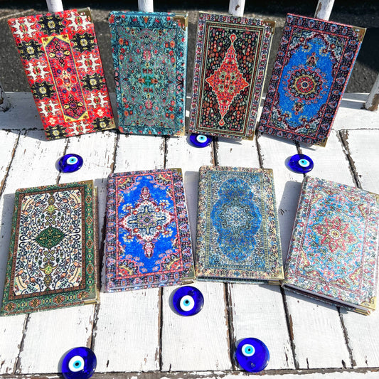 Gypsy Soul - Magical Rug Kilim Design Bohemian Journal - Assortment 8 Pcs