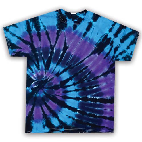 Eye-Dye - Blank Turquoise Midnight Side Burst Tie-Dye