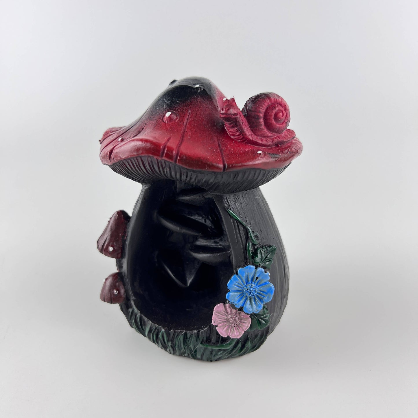 GREENROOTS USA LLC - MUShroom Backflow Cone Incense Burner 5"H X 3"W (Style #2)