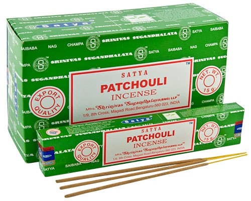 Designs by Deekay Inc. - Satya - 60's Patchouli Incense Sticks (15 g.)
