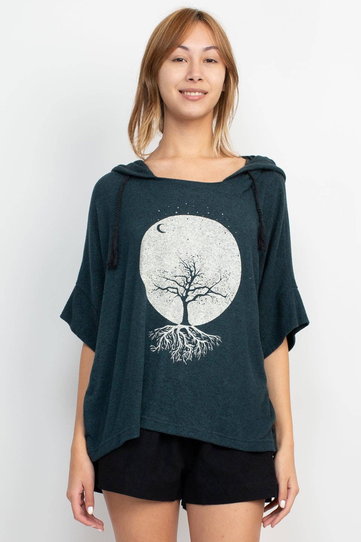 Lakhays Collection Inc. - Lunar Tree of Life Oversize Soft Sweater