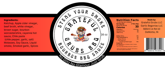 Steal Your Sauce BBQ Sauce 16oz